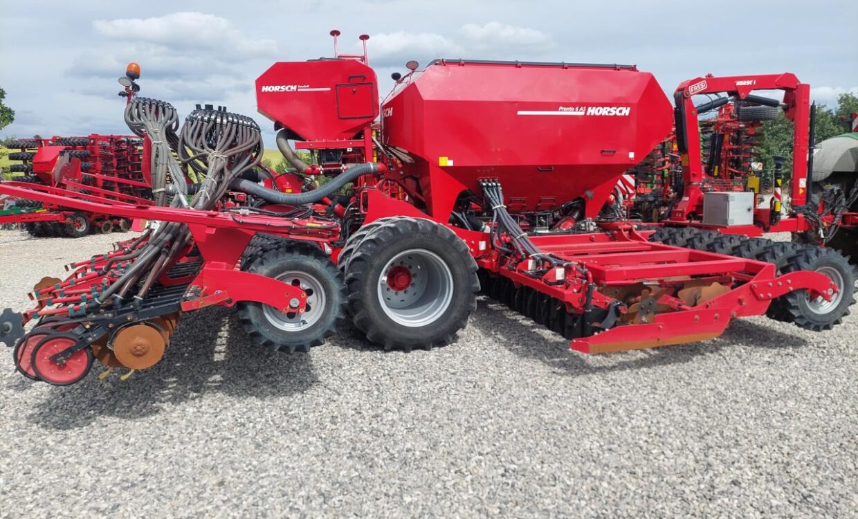 Horsch Pronto 6 AS m Duodrill og kran