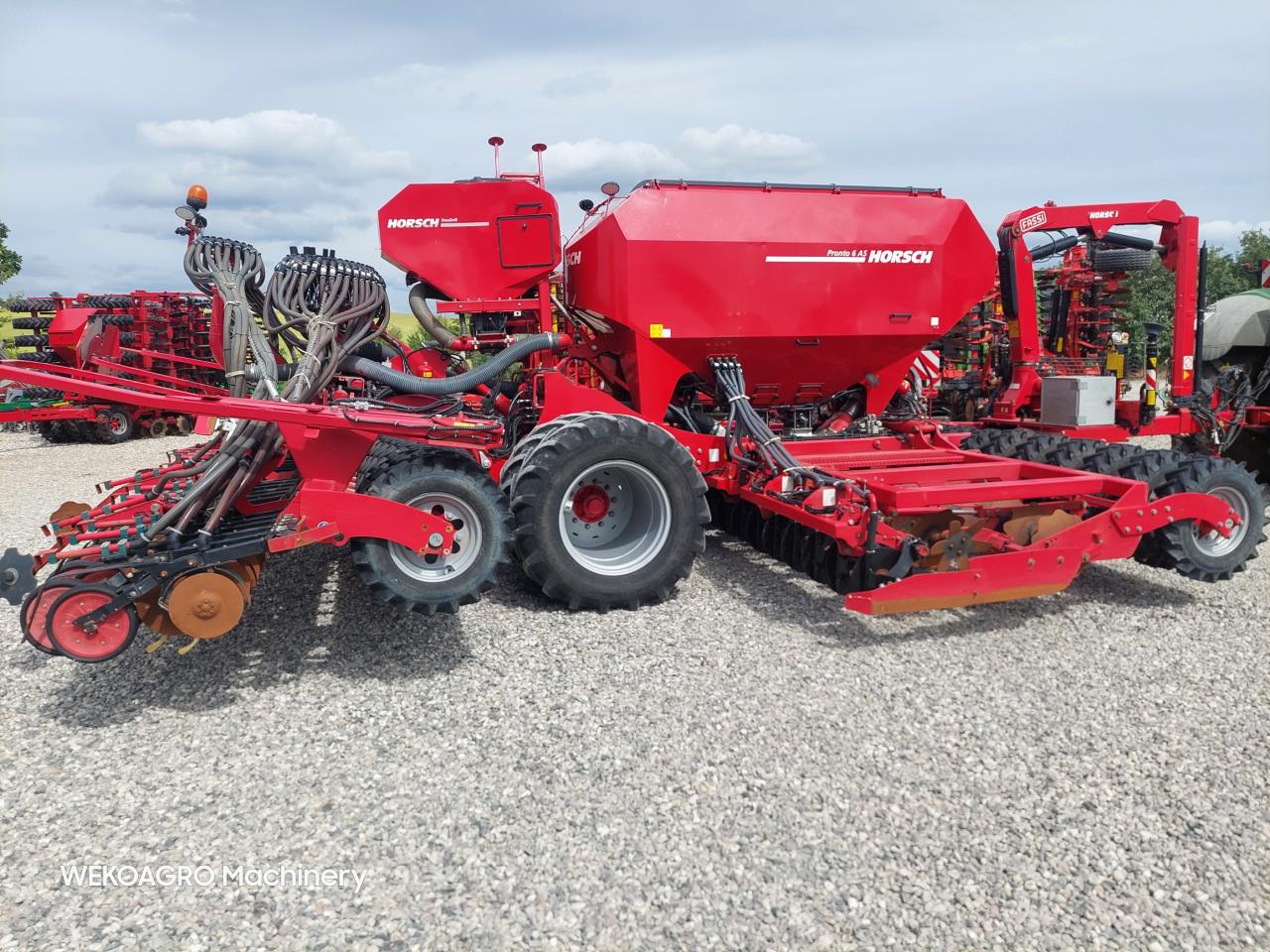 Horsch Pronto 6 AS m Duodrill og kran