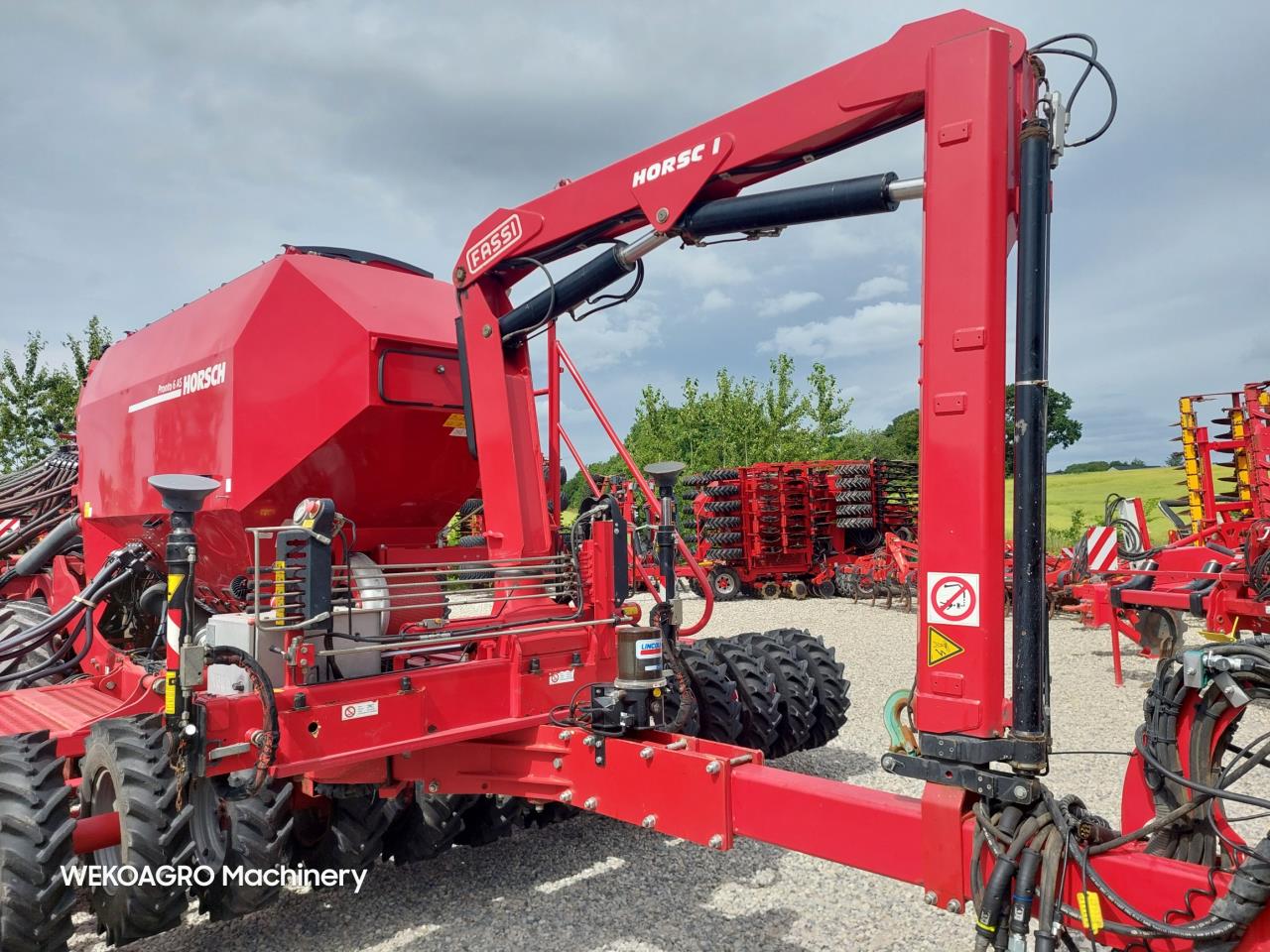 Horsch Pronto 6 AS m Duodrill og kran