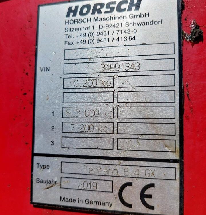 Horsch Terrano 6.4 GX med DuoDrill