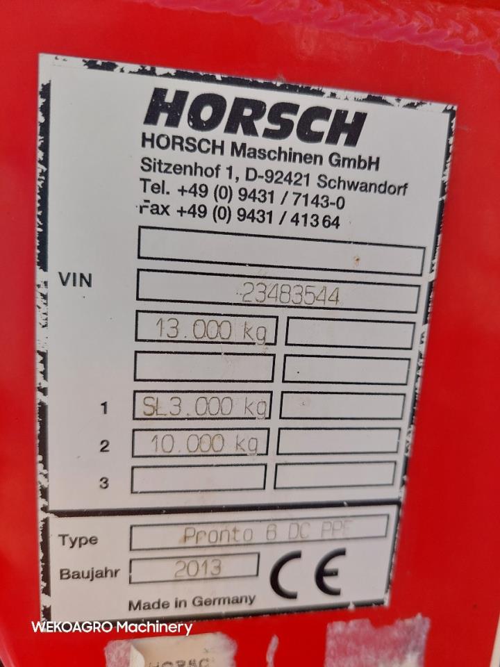 Horsch Pronto 6 DC PPF
