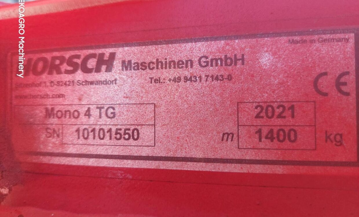 Horsch Mono 4 TG