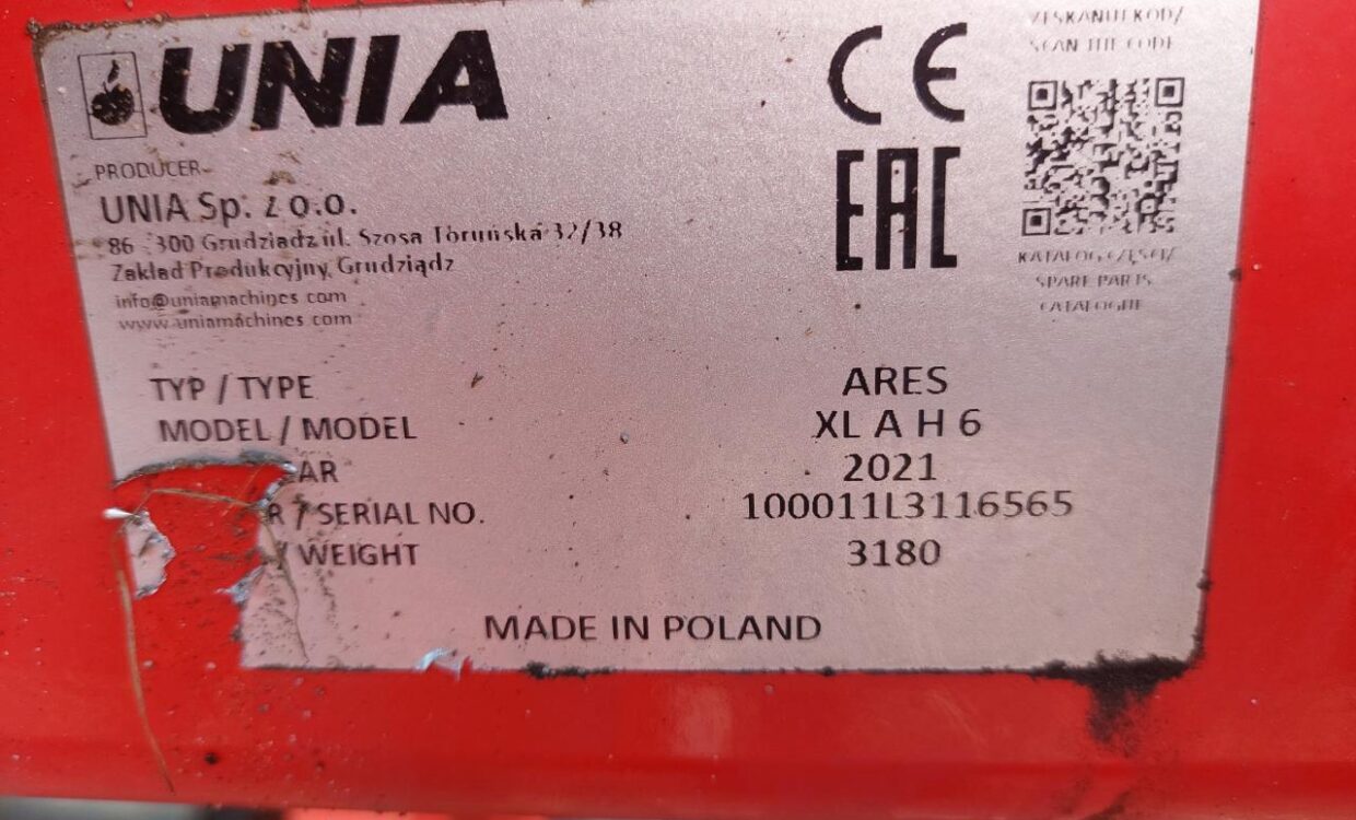 Unia ARES XL A H 6 (6m)