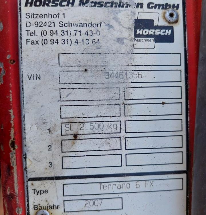 Horsch Mono 4 TG Starr